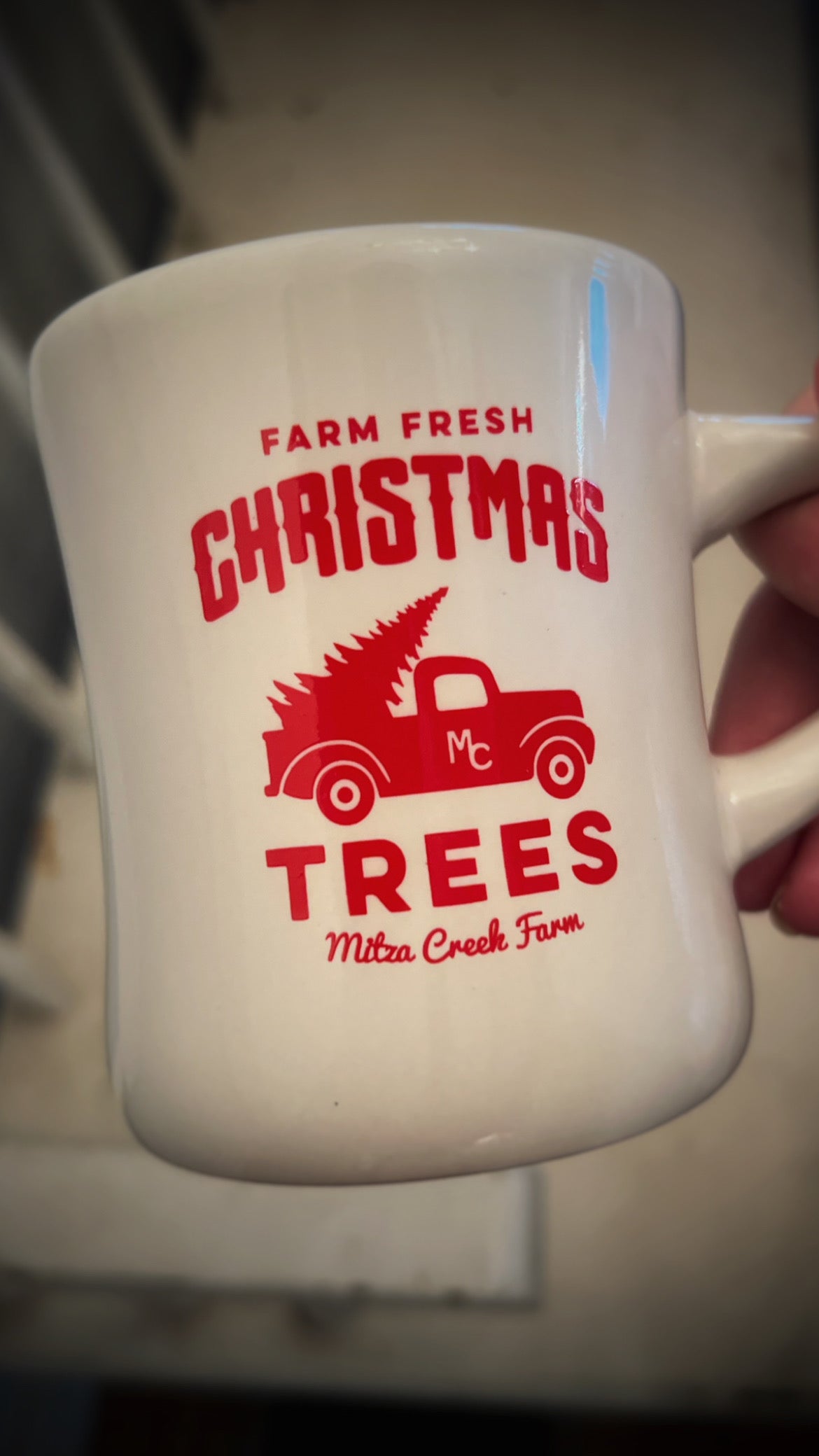 10 oz Tree Farm Ceramic Mugs – Mitza Creek Farm