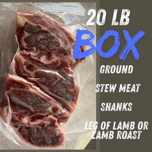 20 lb Lamb Savor Box