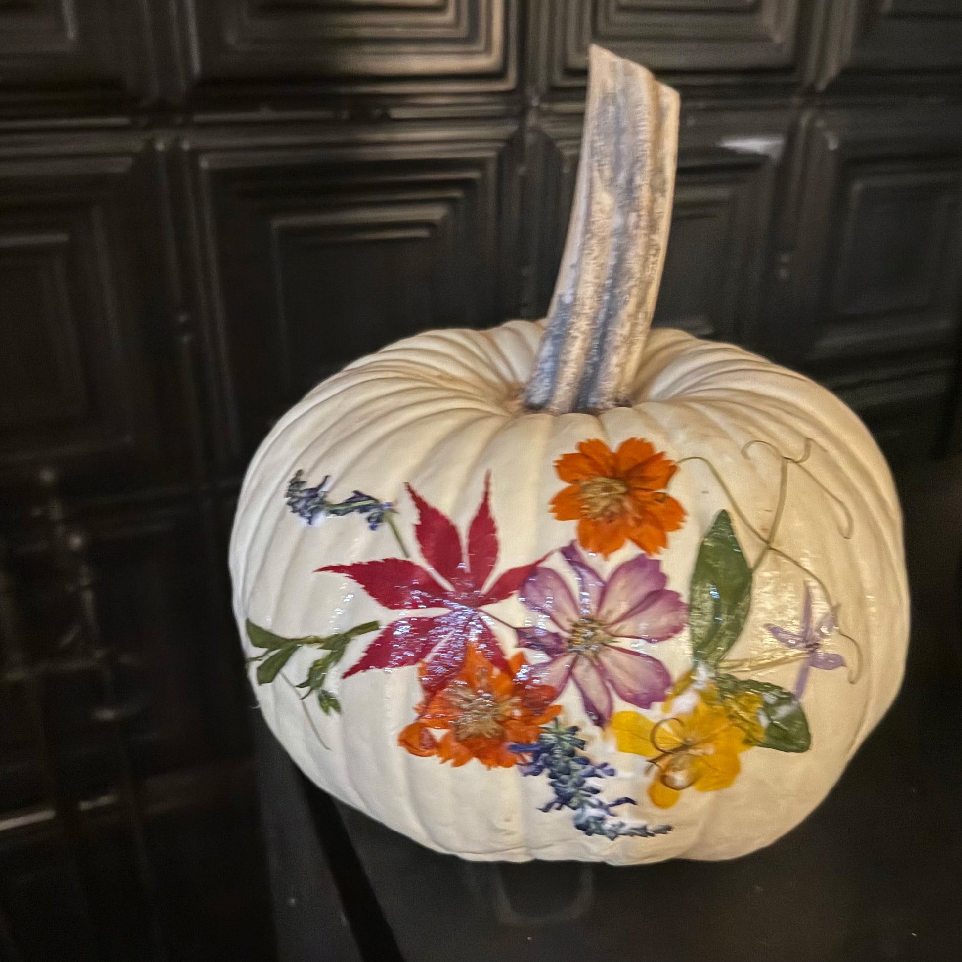 Pressed Flower Pumpkin Workshop