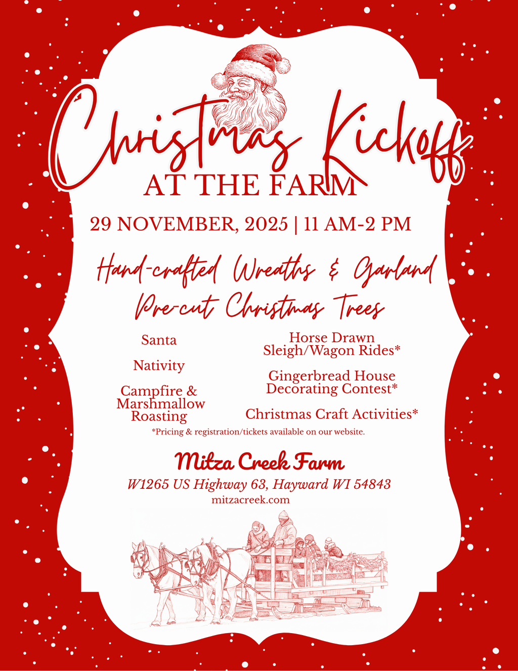 Horse Drawn Wagon Ride