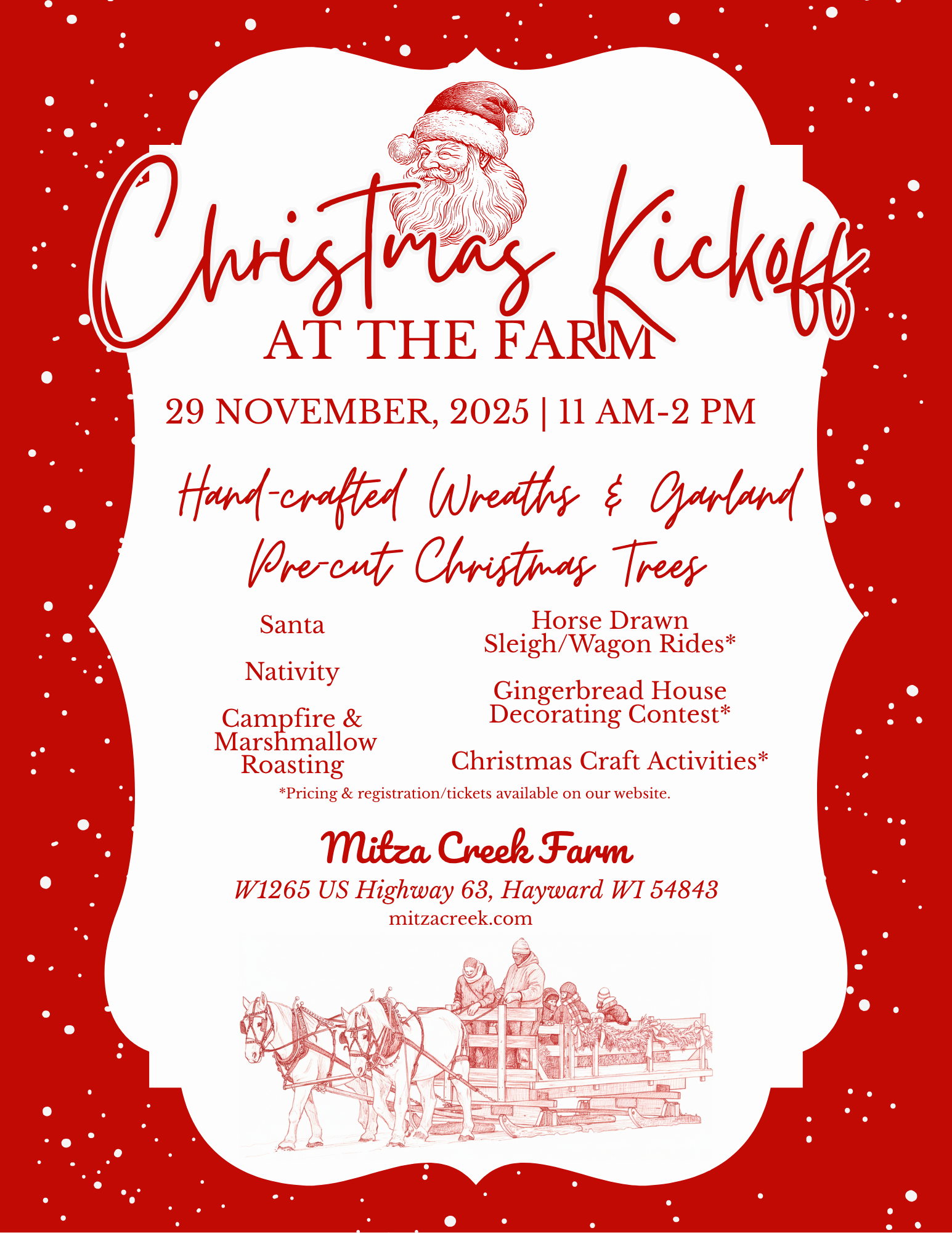 Horse Drawn Wagon Ride